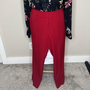 Red Kasper pants, size 18
